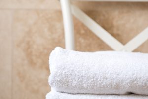 Plumber Manor bathroom towels